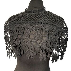 SALE! Gothic Victorian Lace Shrug Witchy Formal Evening XS S M
